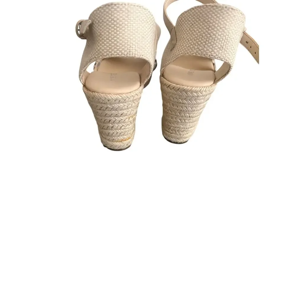 Nine West Espadrilles size 9 Joy snake skin resort vacation summer shoes